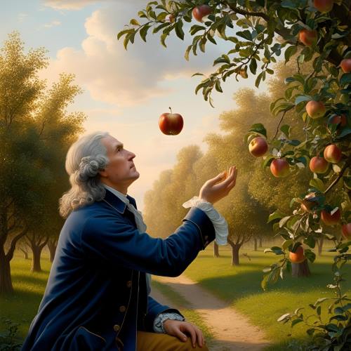 Isaac Newton Apple